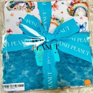 Posh Peanut Lucky Rainbow Minky Luxette Patoo